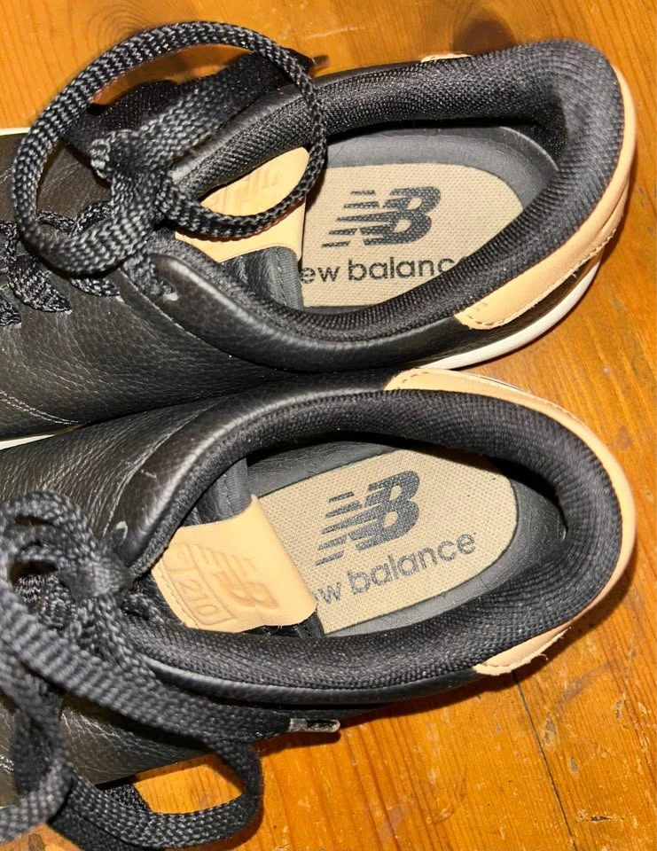 New Balance Men's Black Leather 210 Pro Court Sneakers - NEW - S - photo 3
