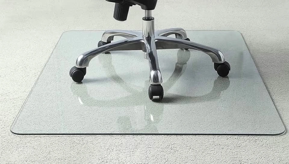 Tempered Glass Chair Mat (36” x 46”) – Heavy Duty - photo 3