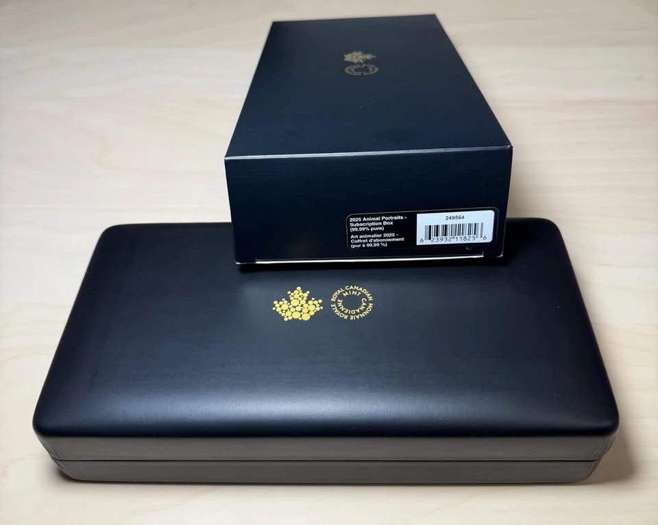 2025 Royal Canadian Mint Animal Portraits 3-Coin Set - photo 5