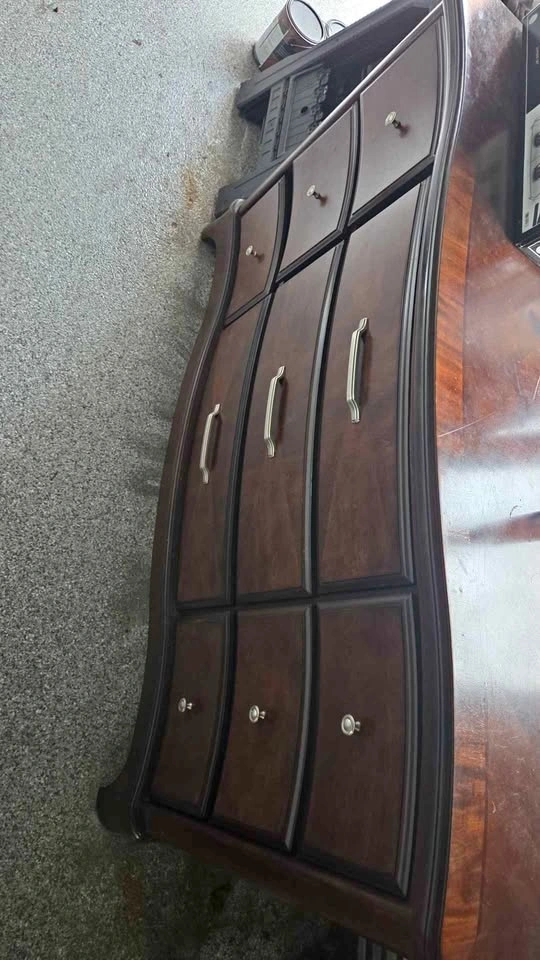 Bedroom Dresser with Mirror