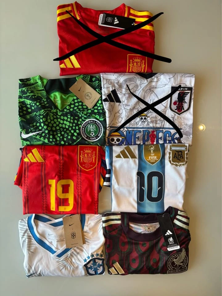 Stüssy Collab Football Jerseys