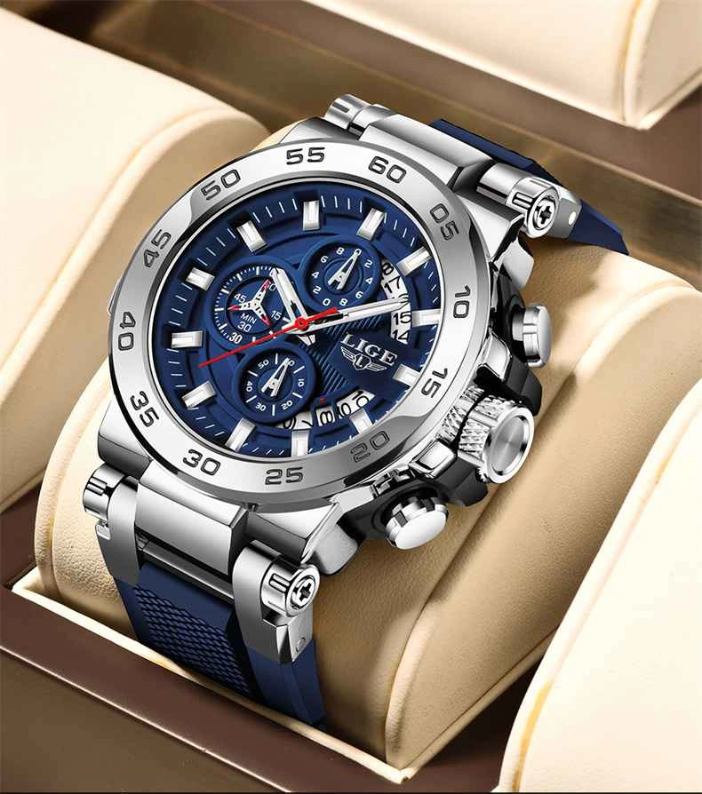 Men’s Military Watch – Big Dial, Luminous, Waterproof, Quartz Ch - photo 2
