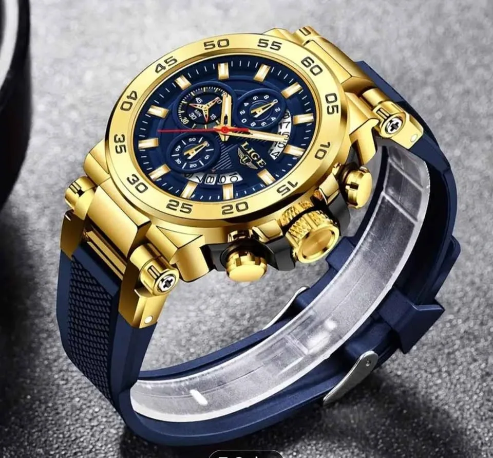 Men’s Military Watch – Big Dial, Luminous, Waterproof, Quartz Ch - photo 3