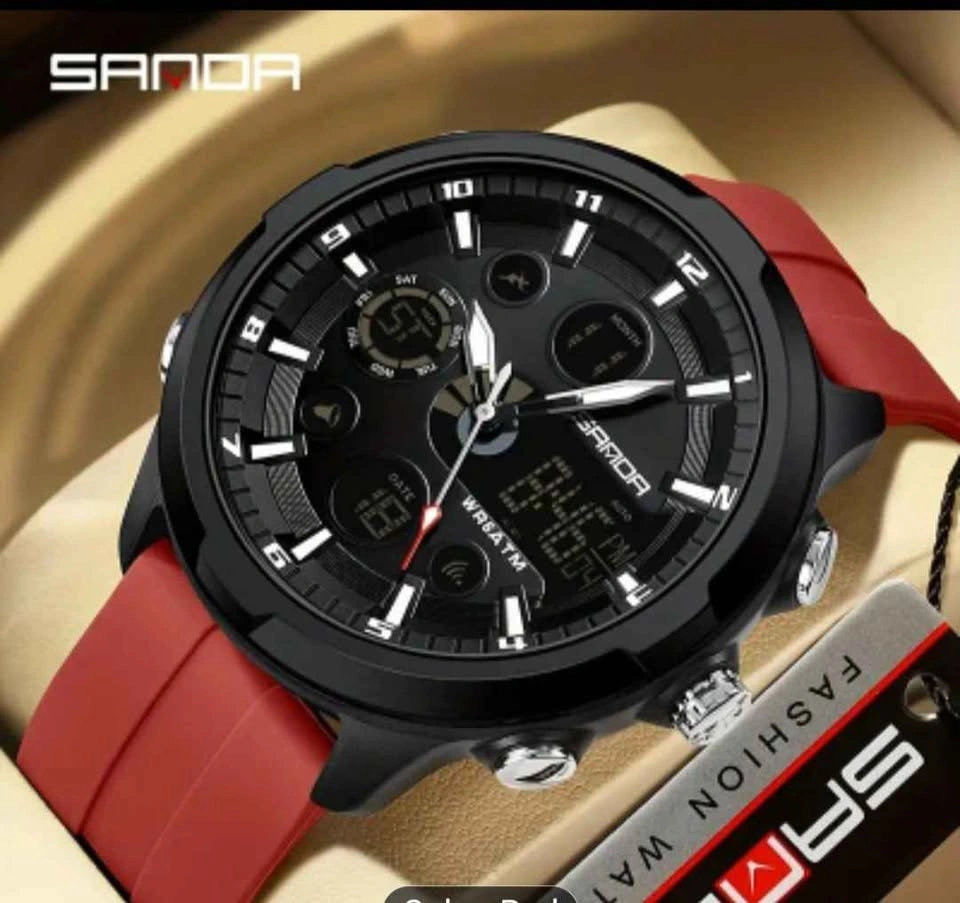 Men’s Military Sport Watch – Dual Display, Waterproof - photo 2