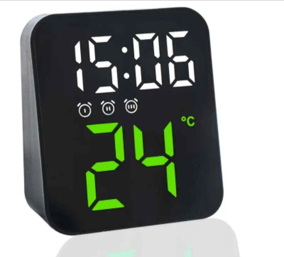 LED Alarm Clock & Temperature Display - photo 3