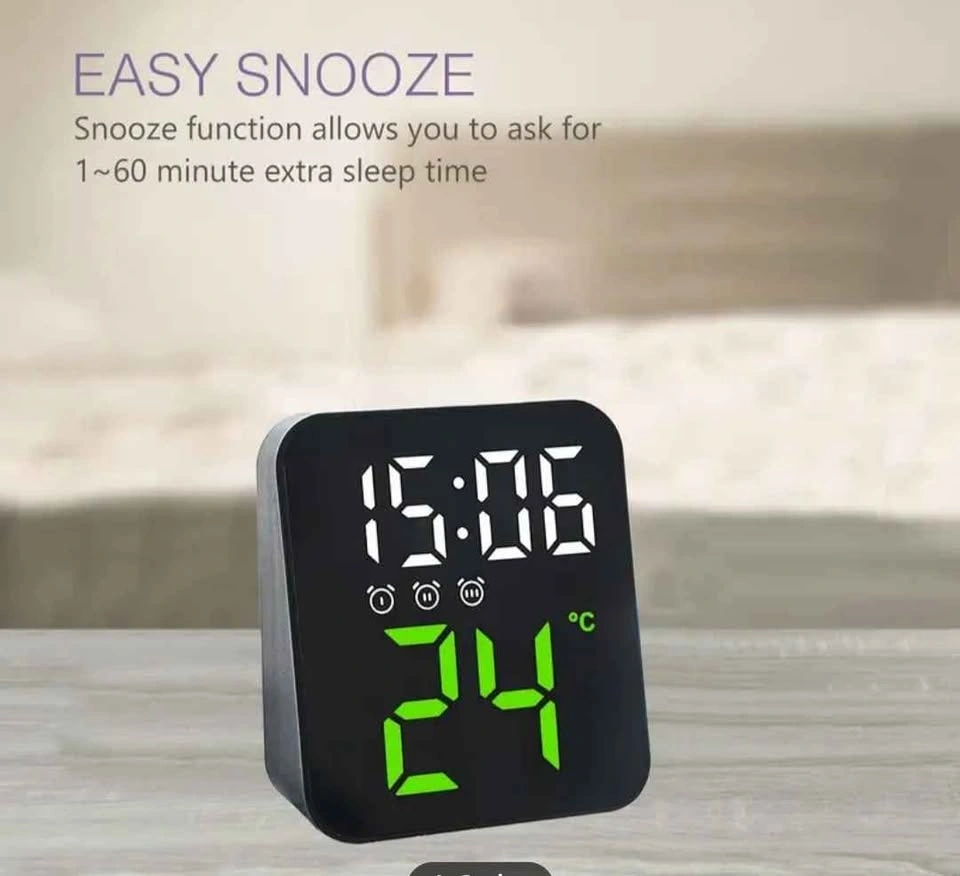 LED Alarm Clock & Temperature Display - photo 5