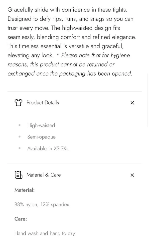 Sweetlegs 3x Dreamflex Tights New image indicator(7)