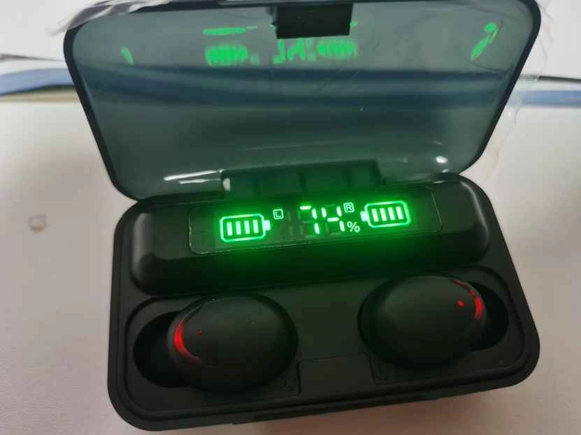 Wireless Earbuds with Power Bank Charging Case