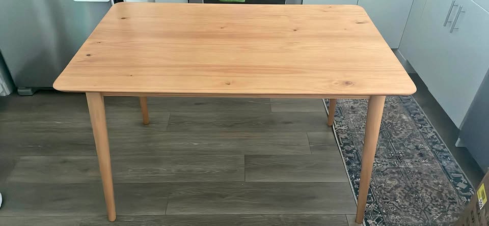 Wood Mid-Century Kitchen Table