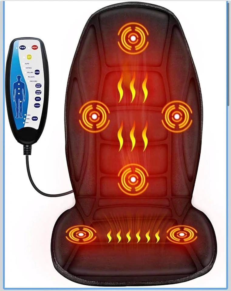 Back Massager with Heat, 5 Modes, 2 Heat Levels