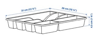 FREE IKEA SMÄCKER Cutlery Tray - photo 3