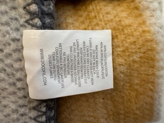 Docofil White Throw Blanket – Made in Portugal - photo 3
