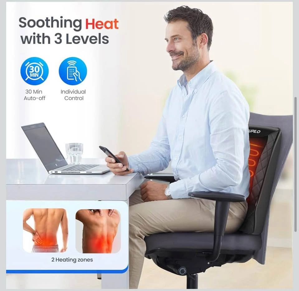 Shiatsu Neck and Back Massager with Heat - photo 4