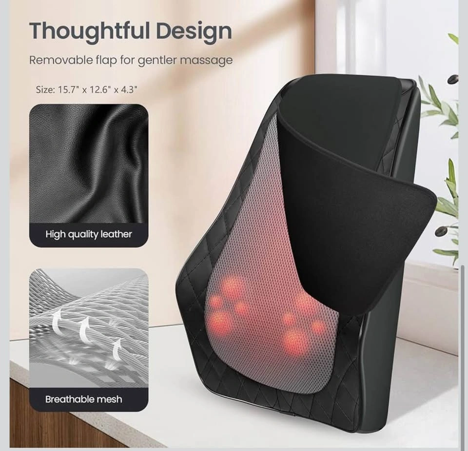 Shiatsu Neck and Back Massager with Heat - photo 5