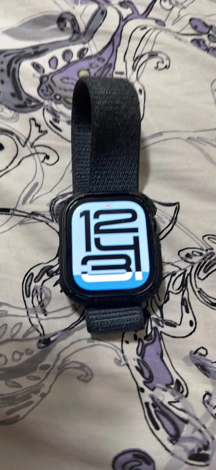 Apple Watch Series 10 with Black Sport Loop