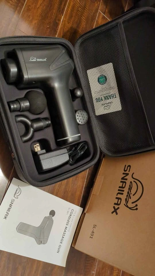 Snailax Massage Gun SL-491 with Case - photo 2
