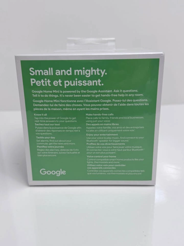 Google Home Mini Smart Speaker New Charcoal - photo 3
