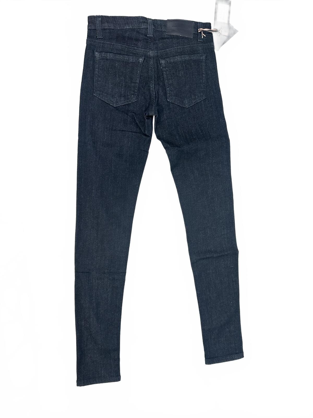 Alessandro Dell’Acqua Dark Indigo Skinny Jean Size 24 IT 34 Blue - photo 4