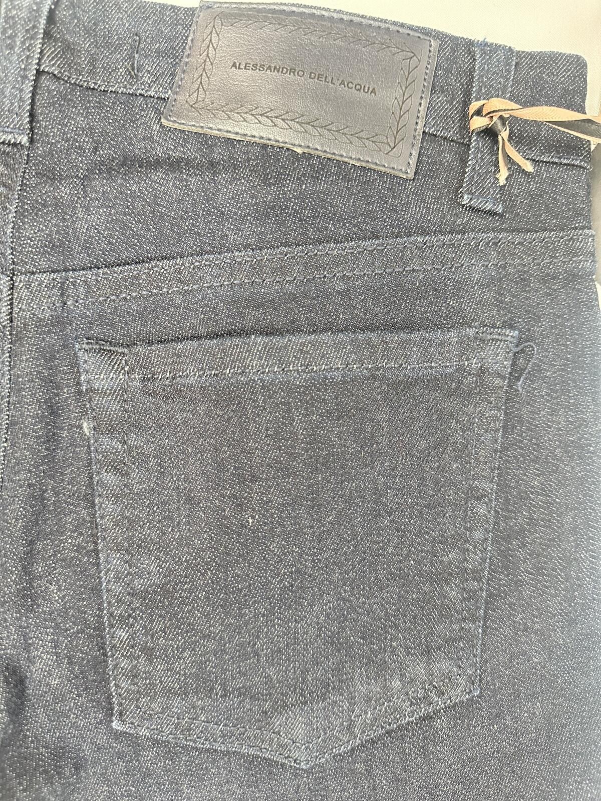 Alessandro Dell’Acqua Dark Indigo Skinny Jean Size 24 IT 34 Blue - photo 5