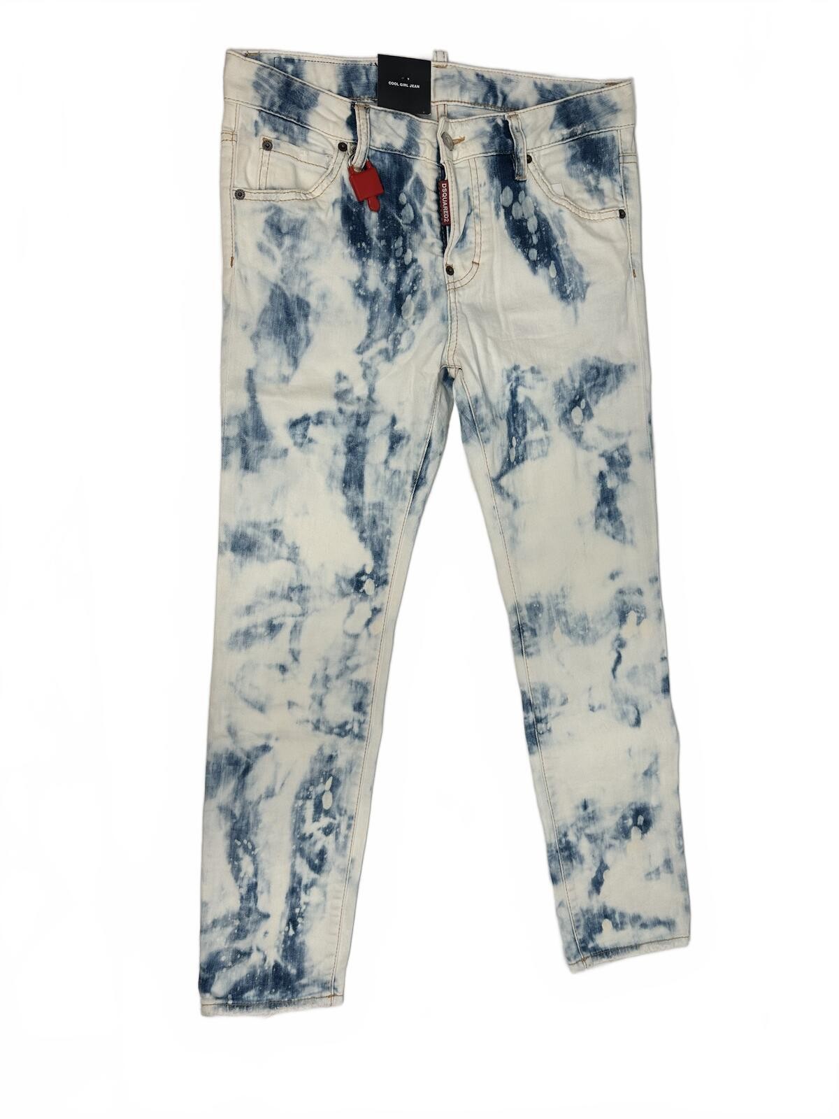 Dsquared2 Cool Girl Jeans Tie-Dye Bleach IT38 (Runs Large) - photo 2