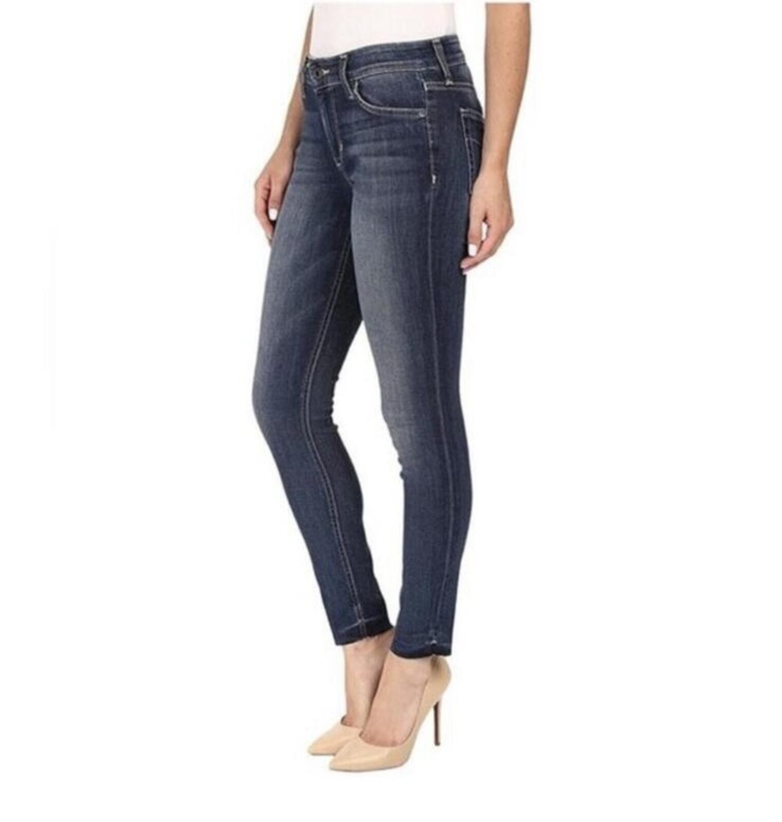 Joe's Jeans Icon Ankle Skinny Jeans W24 Mid Rise Stretch Denim N