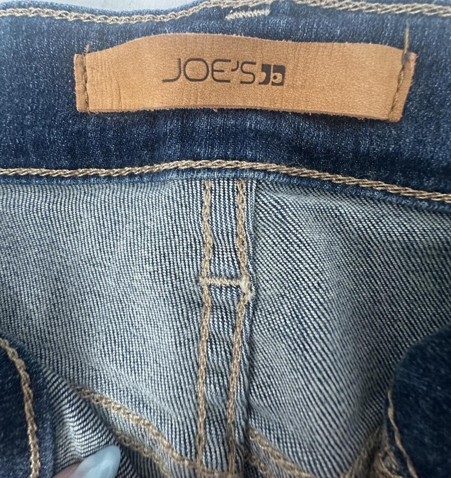 Joe's Jeans Icon Ankle Skinny Jeans W24 Mid Rise Stretch Denim N - photo 4