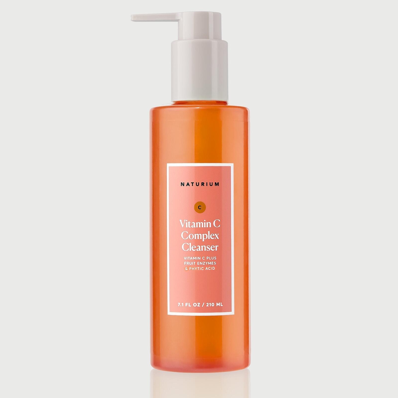 Naturium Vitamin C Complex Cleanser 210ml Brightening Face Wash