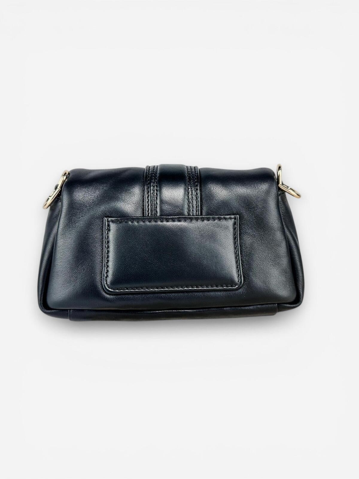 Jacquemus Le Petit Bambimou Black Leather Top Handle Crossbody B - photo 3