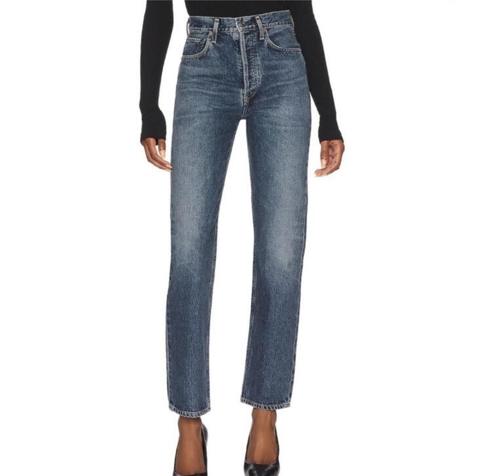 Agolde 90s Pinch Waist Jeans Size 25 Portrait Wash High Rise