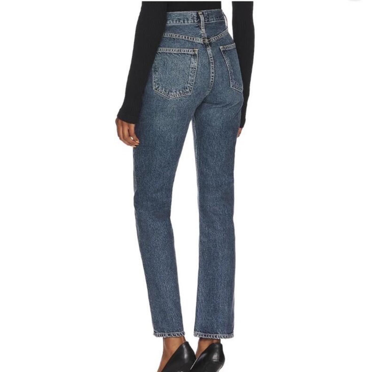 Agolde 90s Pinch Waist Jeans Size 25 Portrait Wash High Rise - photo 2