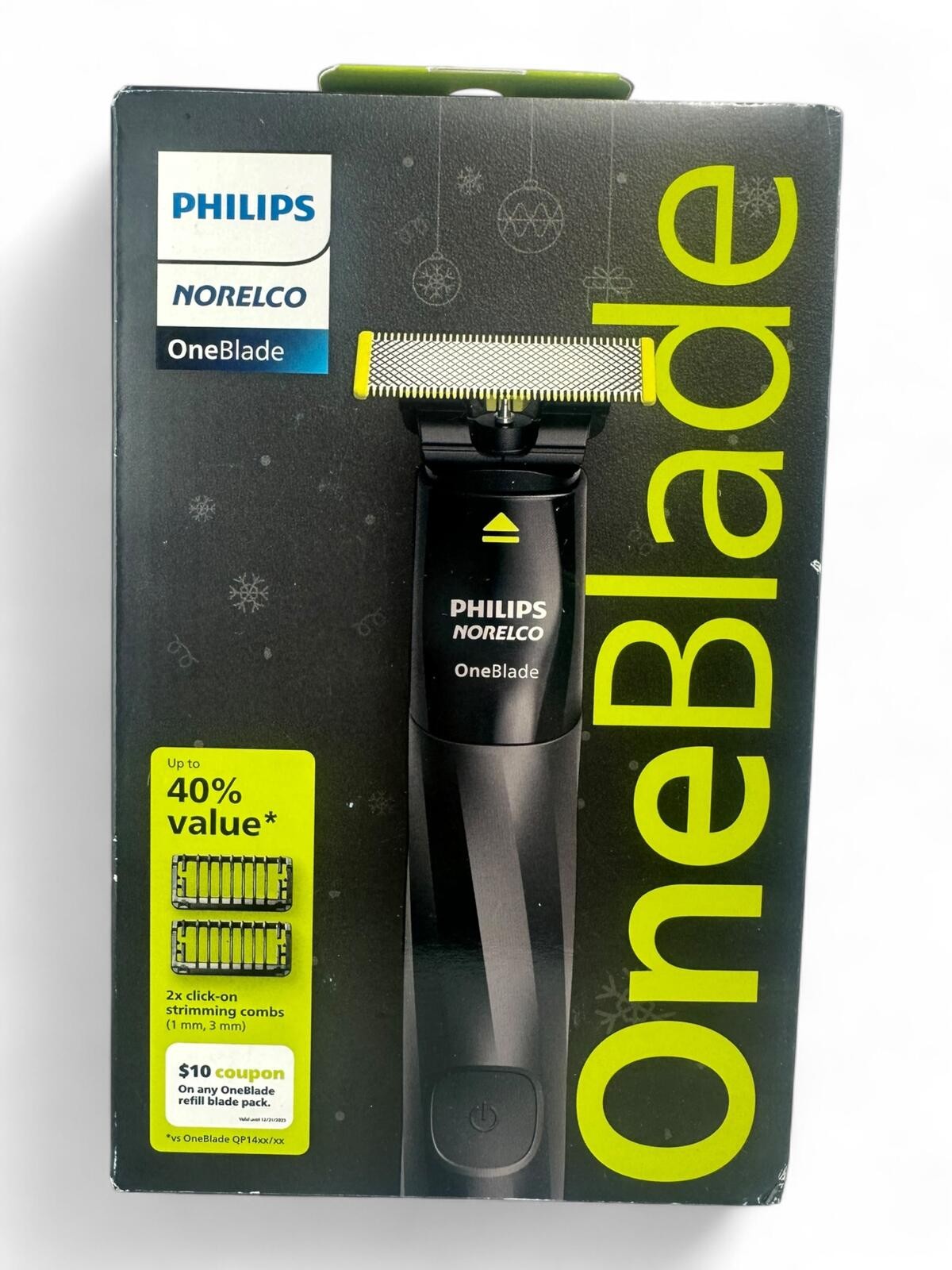 Philips Norelco OneBlade Trimmer Shaver QP Series USB Wet Dry Ne