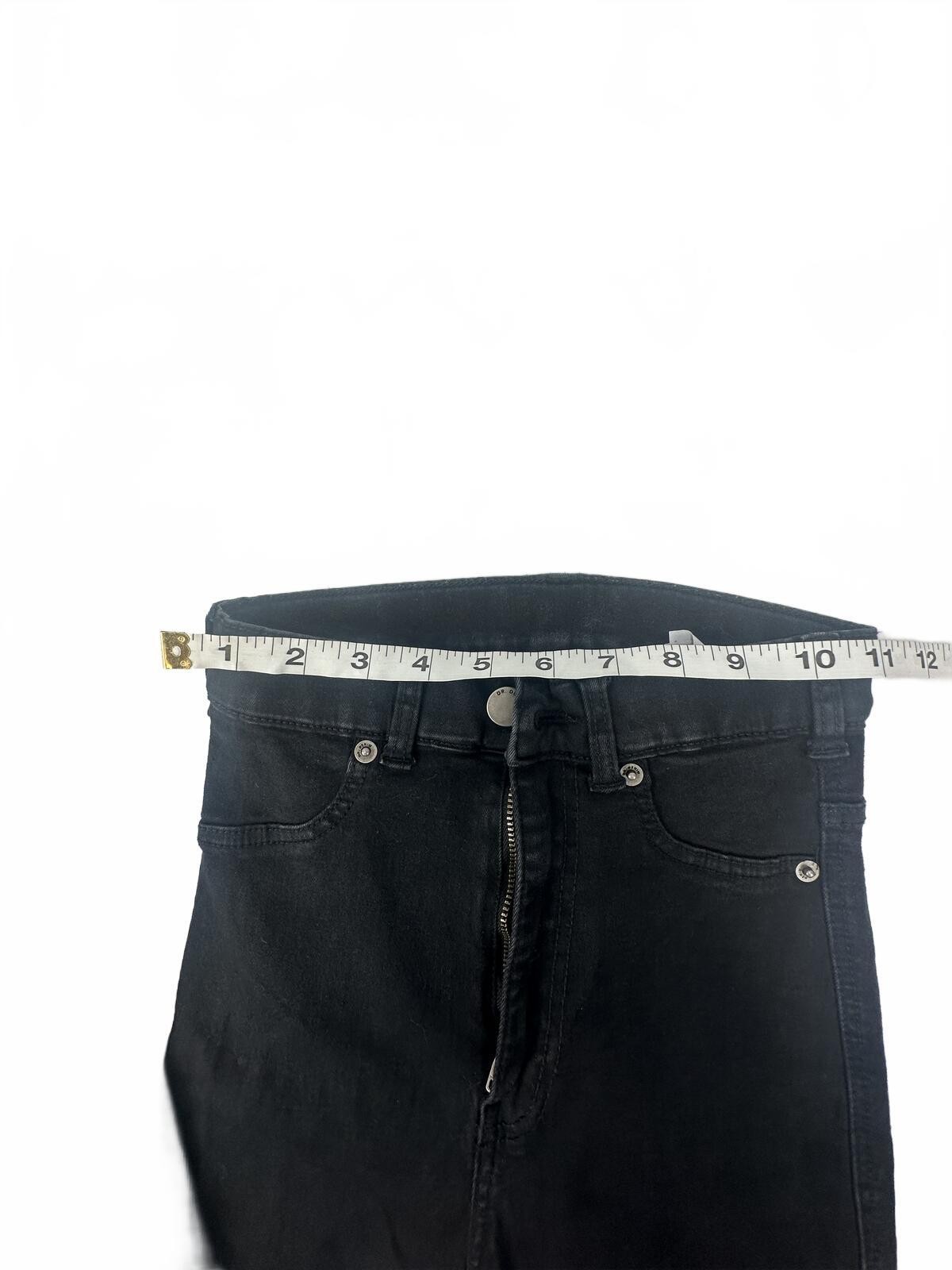 Dr. Denim Solitaire Black 101 High Rise Skinny Jeans XS 23 Stret - photo 5