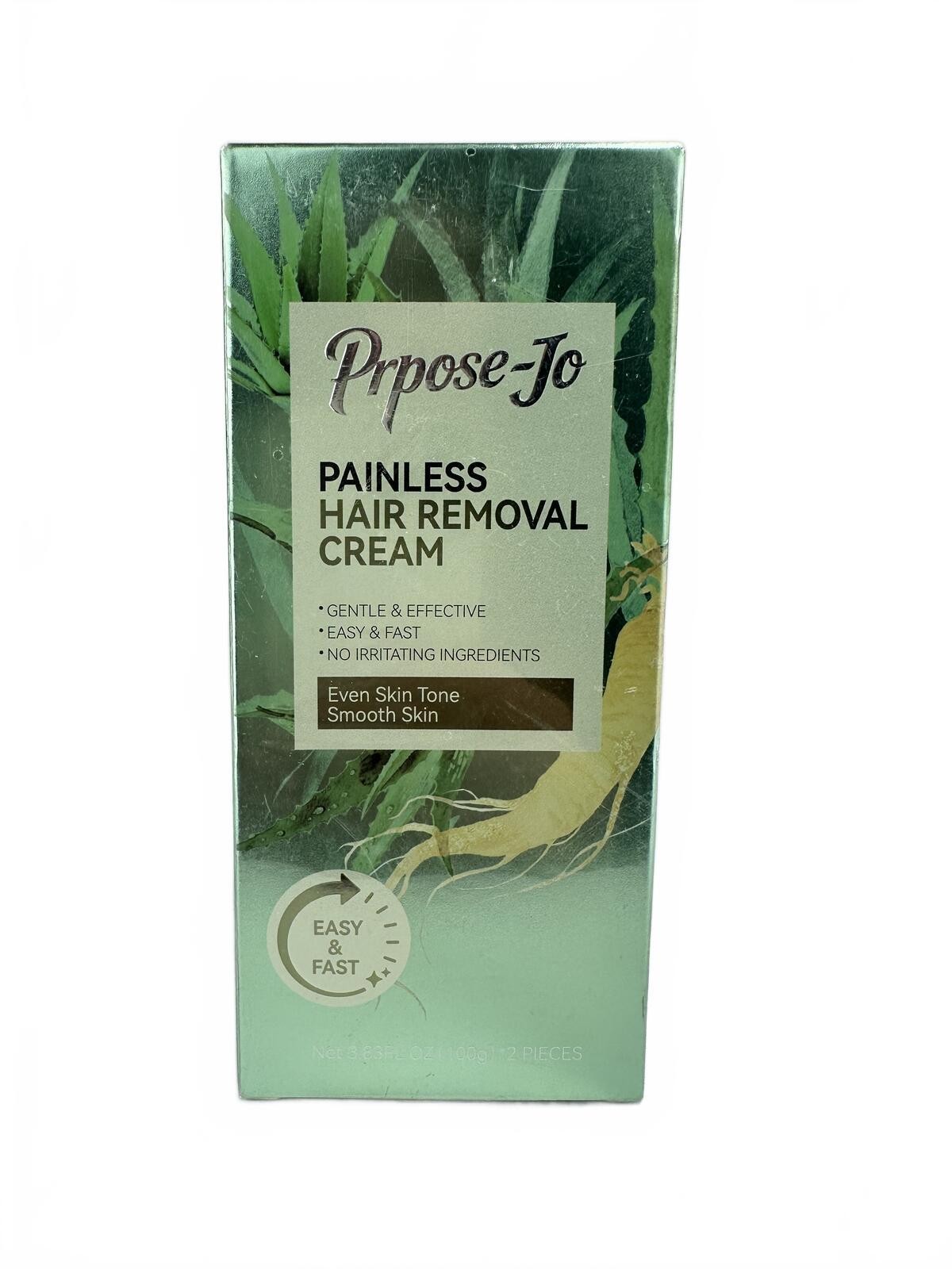 Prpose-Jo Painless Hair Removal Cream 100g x2 Sealed EXP 2028