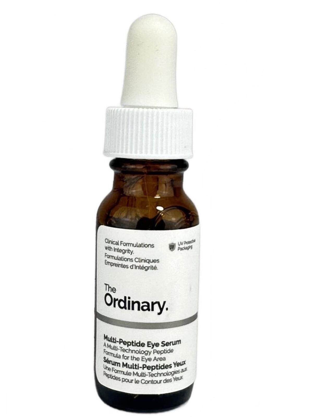 The Ordinary Multi-Peptide Eye Serum 15ml NIB Anti Aging
