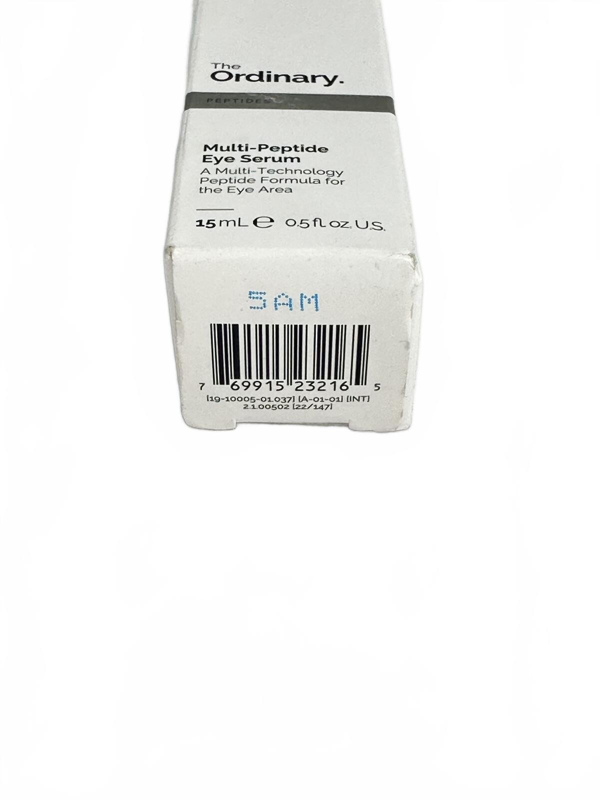 The Ordinary Multi-Peptide Eye Serum 15ml NIB Anti Aging - photo 5