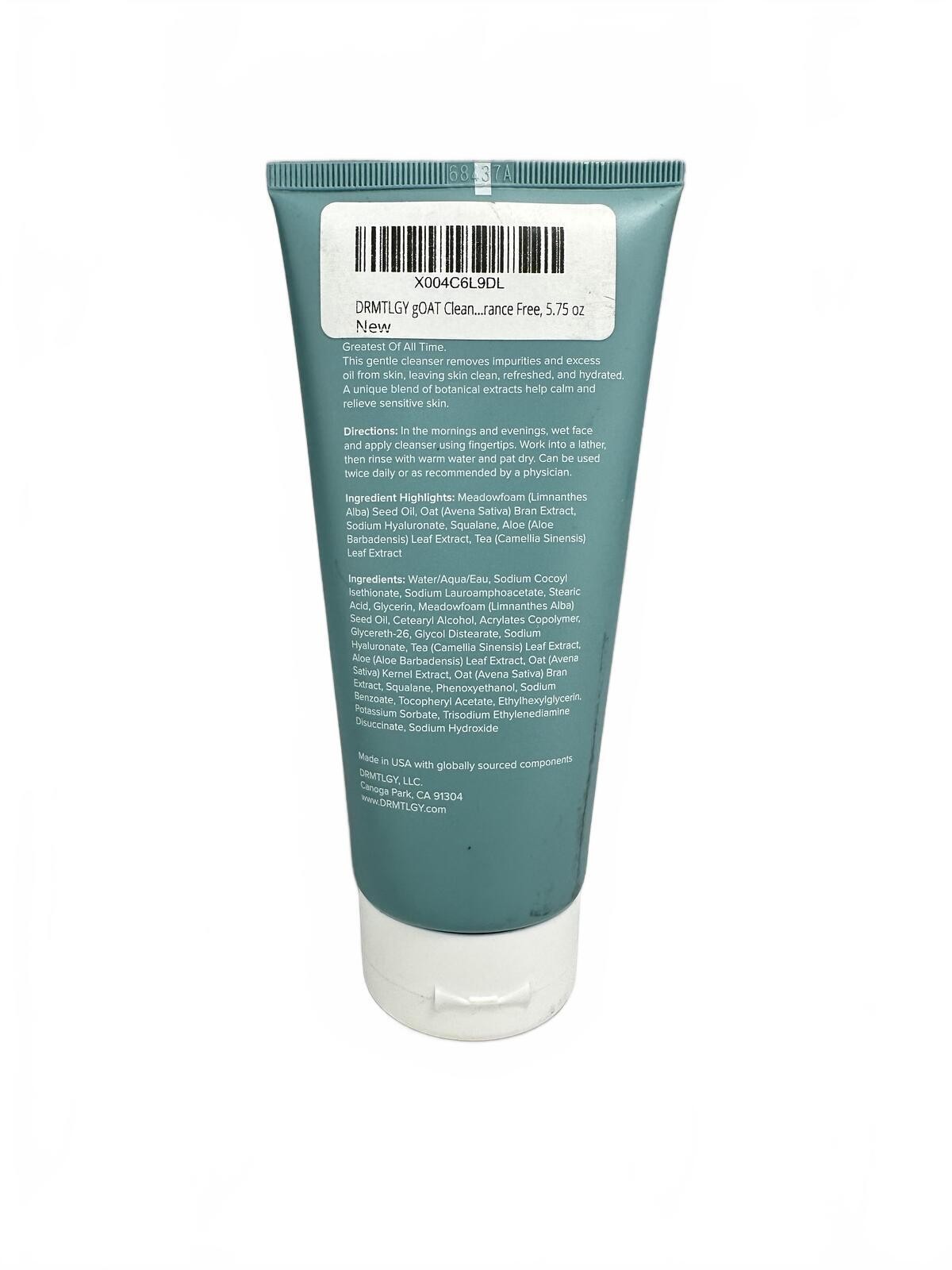 DRMTLGY g(OAT) Cleanser 170ml Gentle Face Wash Sensitive Skin NE - photo 3