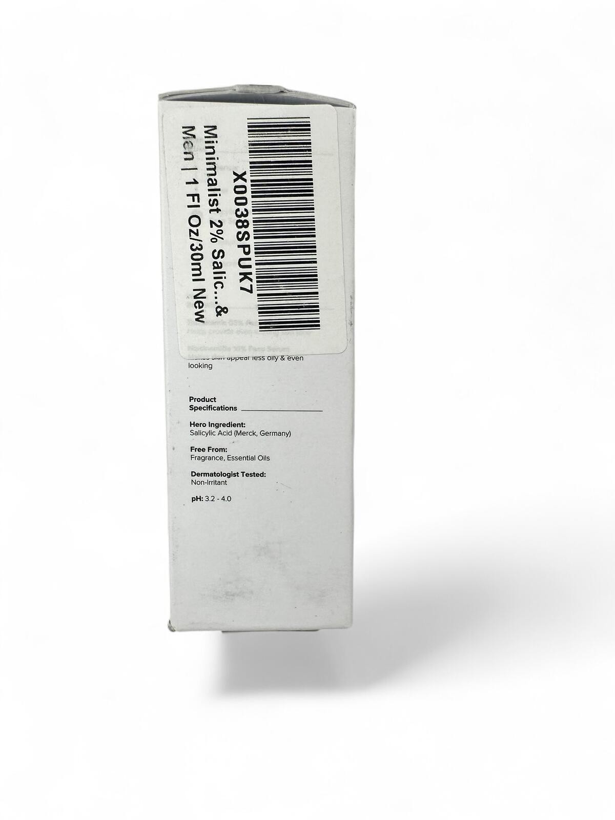 Minimalist 2% Salicylic Acid Serum 30ml BHA Acne Oil Control - photo 3