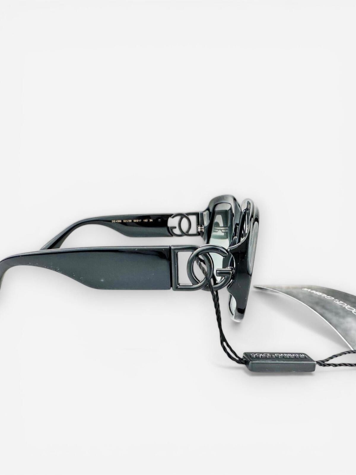 Dolce & Gabbana DG4386 Black Oversized Square Sunglasses - photo 4