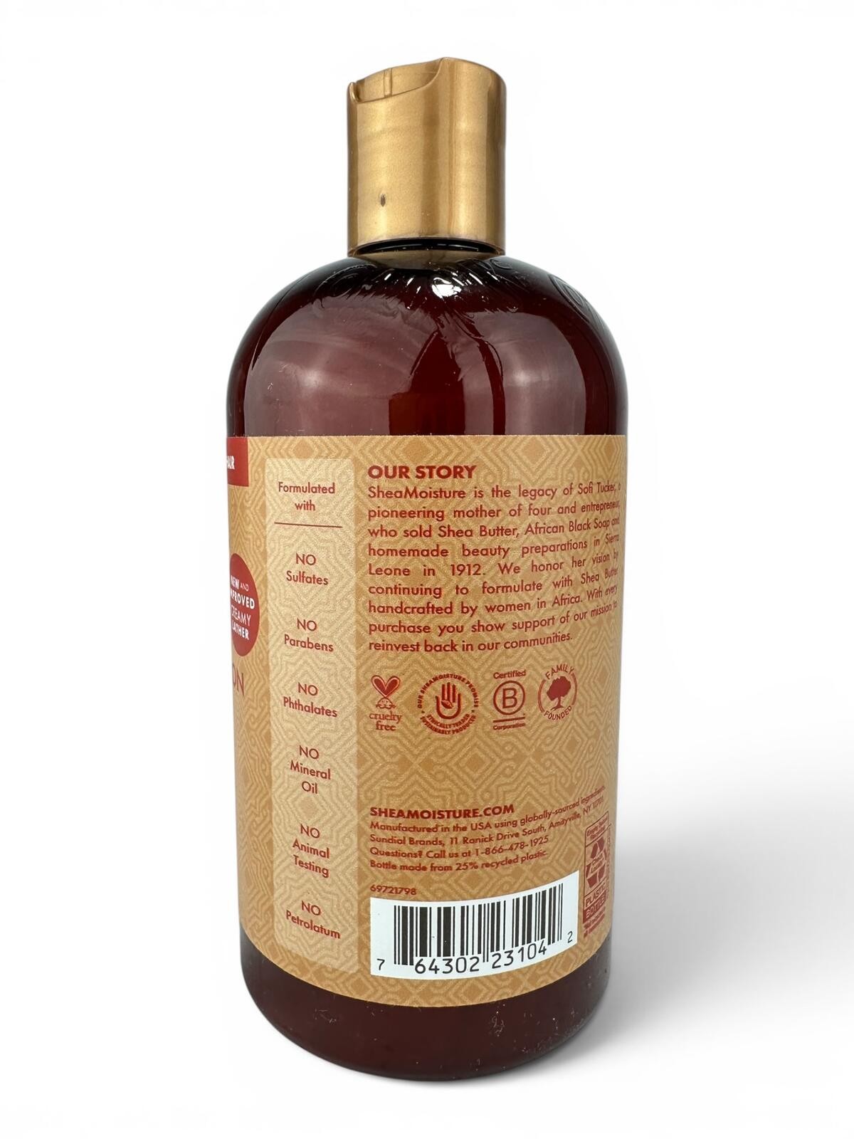 Shea Moisture Manuka Honey Shampoo 13oz - New - photo 2