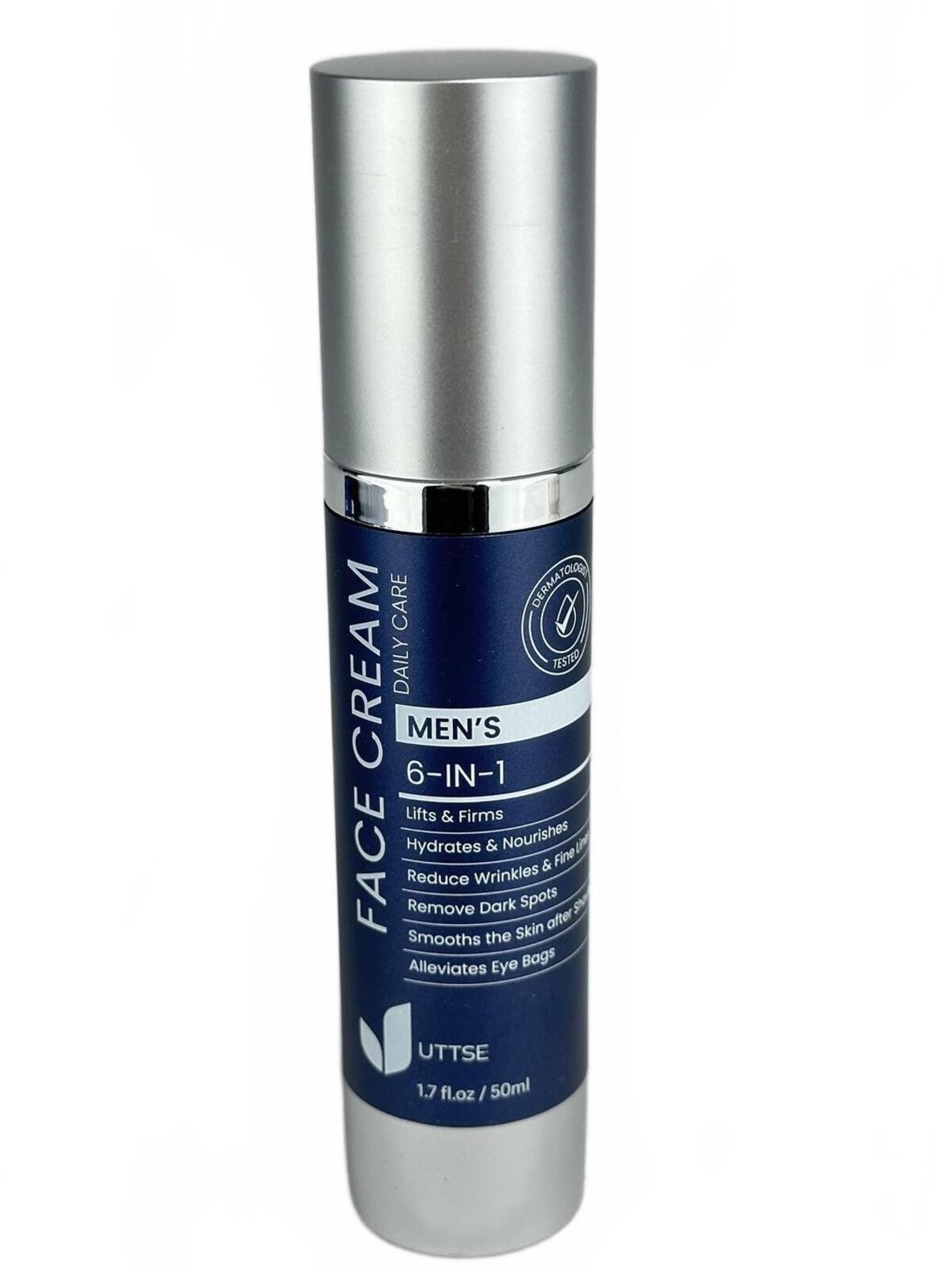 UTSSE Men's 6-in-1 Face Cream 50ml Anti Aging Moisturizer Exp 20