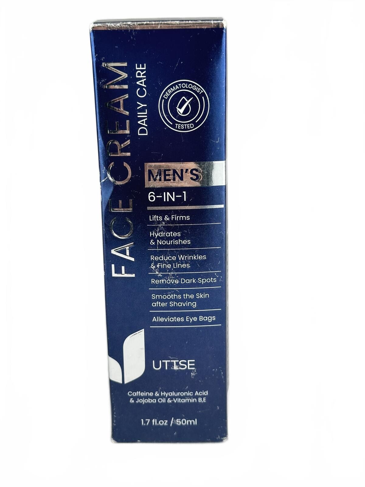 UTSSE Men's 6-in-1 Face Cream 50ml Anti Aging Moisturizer Exp 20 - photo 4