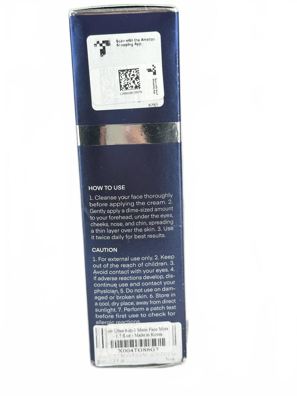 UTSSE Men's 6-in-1 Face Cream 50ml Anti Aging Moisturizer Exp 20 - photo 5