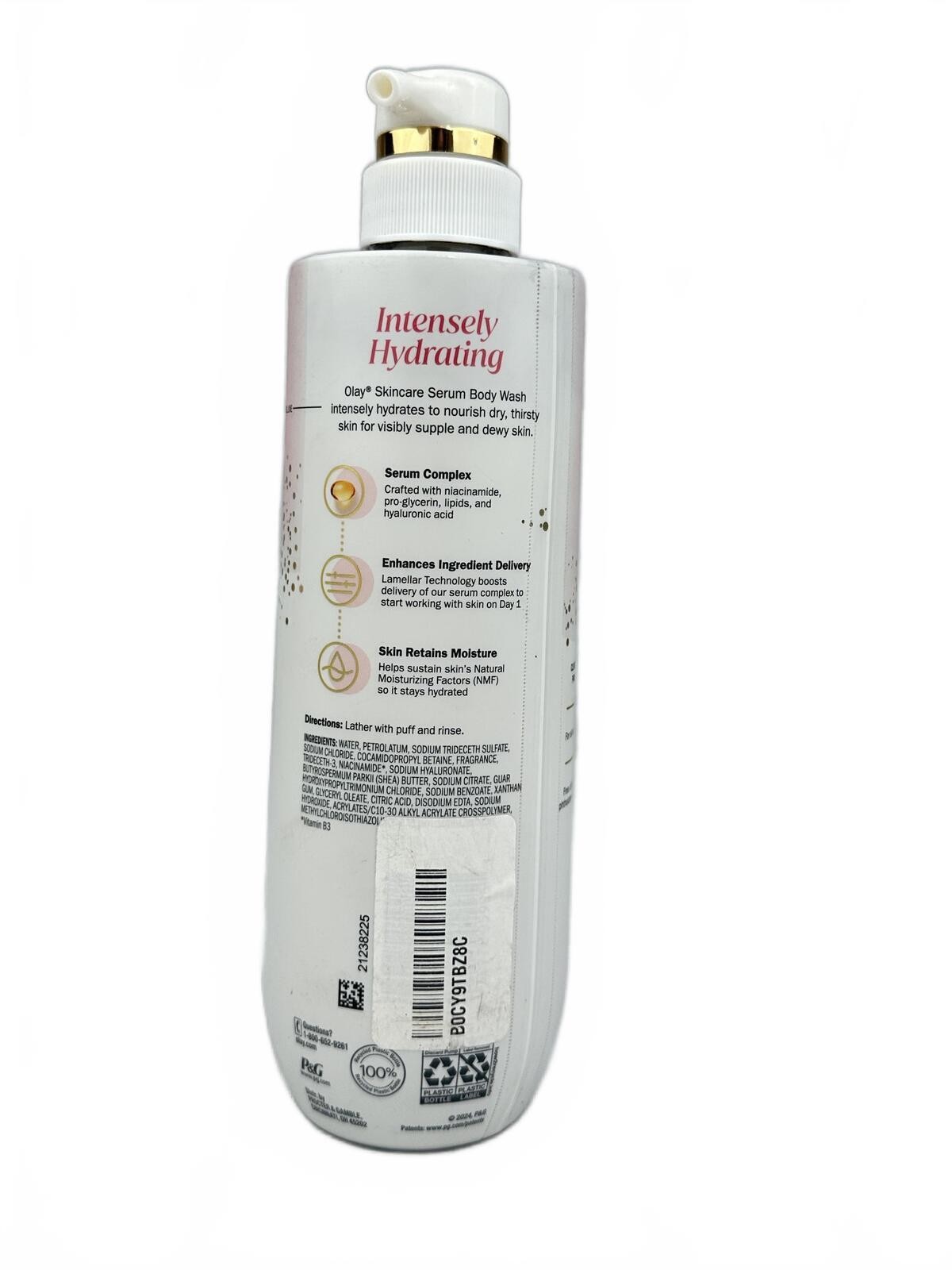 Olay Intense Hydrating Body Wash Hyaluronic Serum 591ml - photo 2