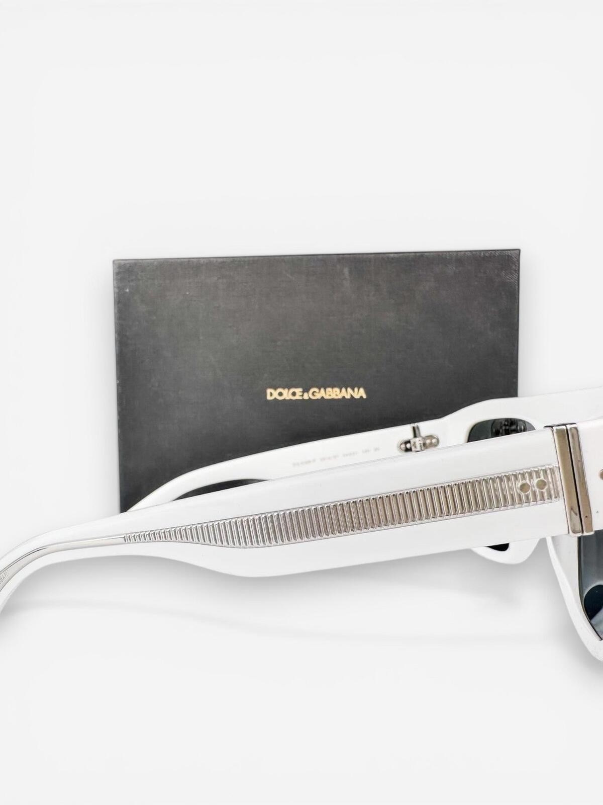 Dolce & Gabbana DG4398-F White Oversized Square Sunglasses Full - photo 5