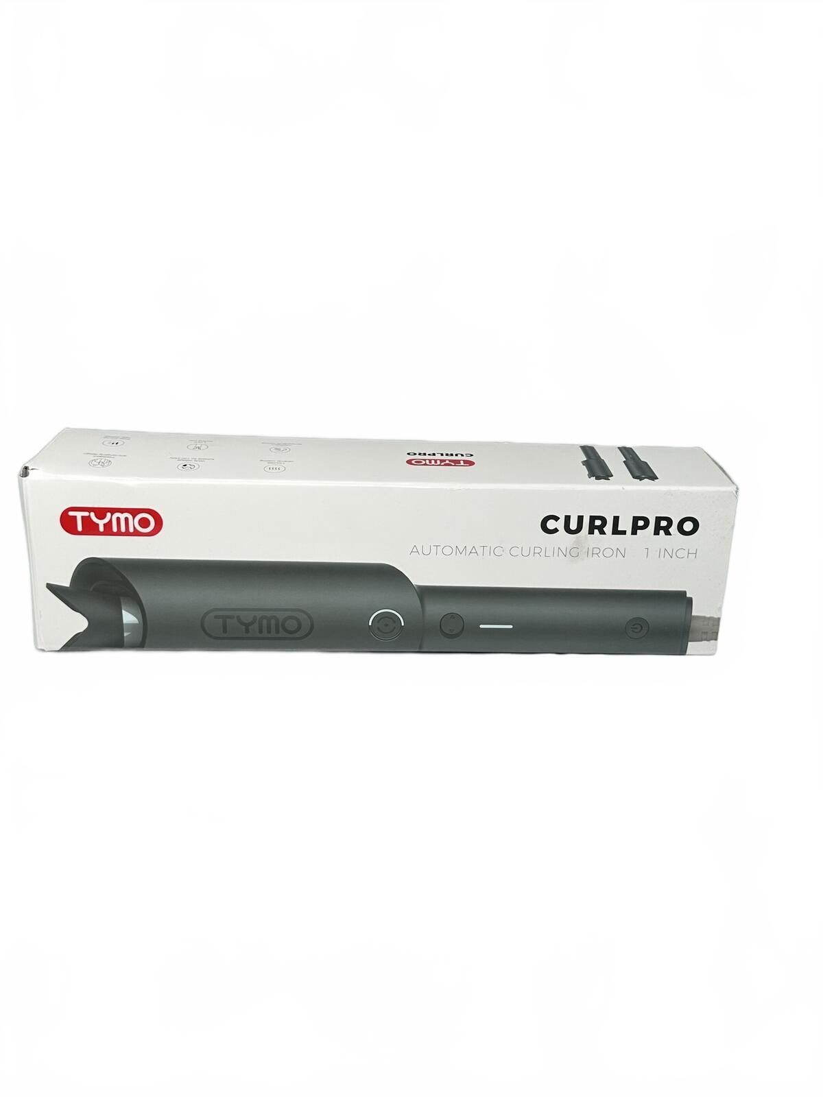 TYMO CurlPro Automatic Curling Iron 1 Inch Rotating Curler NIB