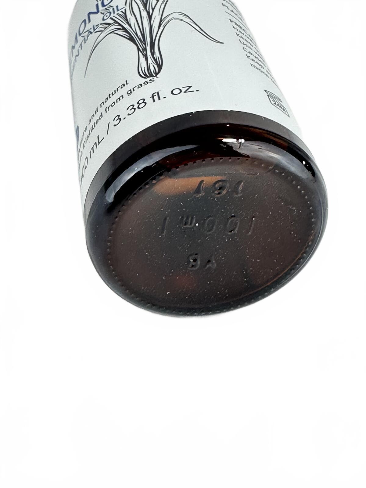 HIQILI Lemongrass Essential Oil 100ml Natural Aromatherapy NIB E - photo 2