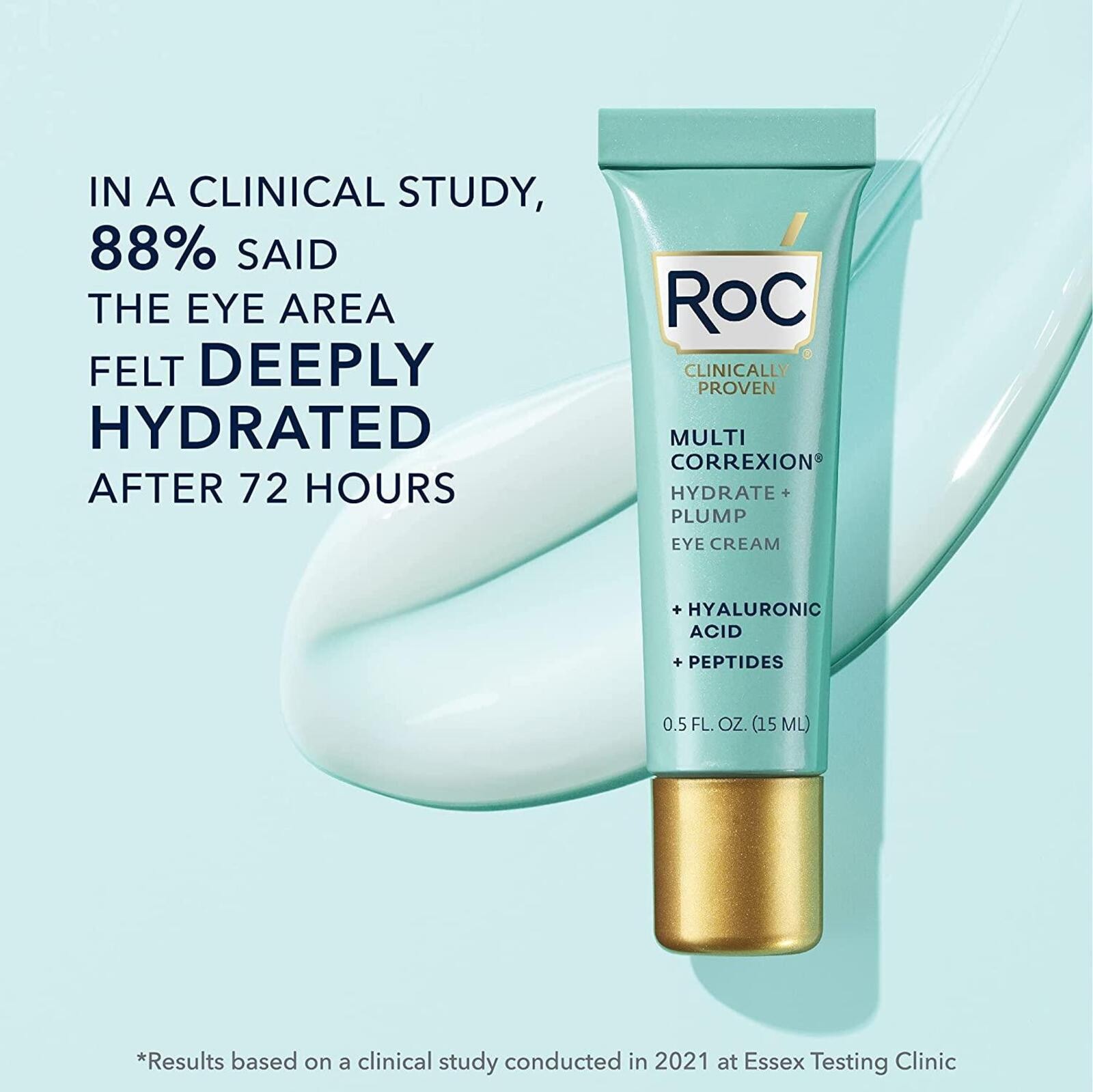 RoC Eye Cream Dark Circles Puffiness 15 ml + Retinol Capsules 7c - photo 5