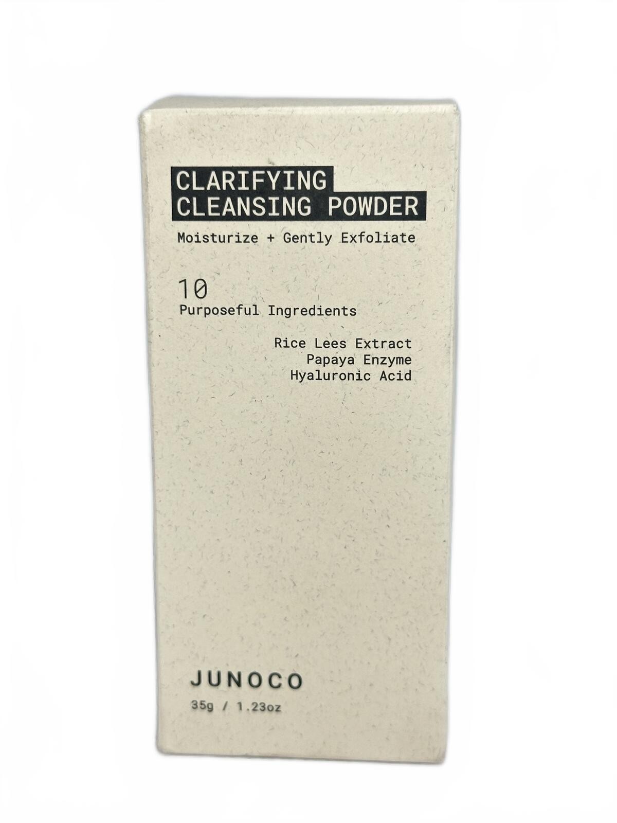 JUNOCO Clarifying Cleansing Powder 35g Rice Enzyme Face Cleanser