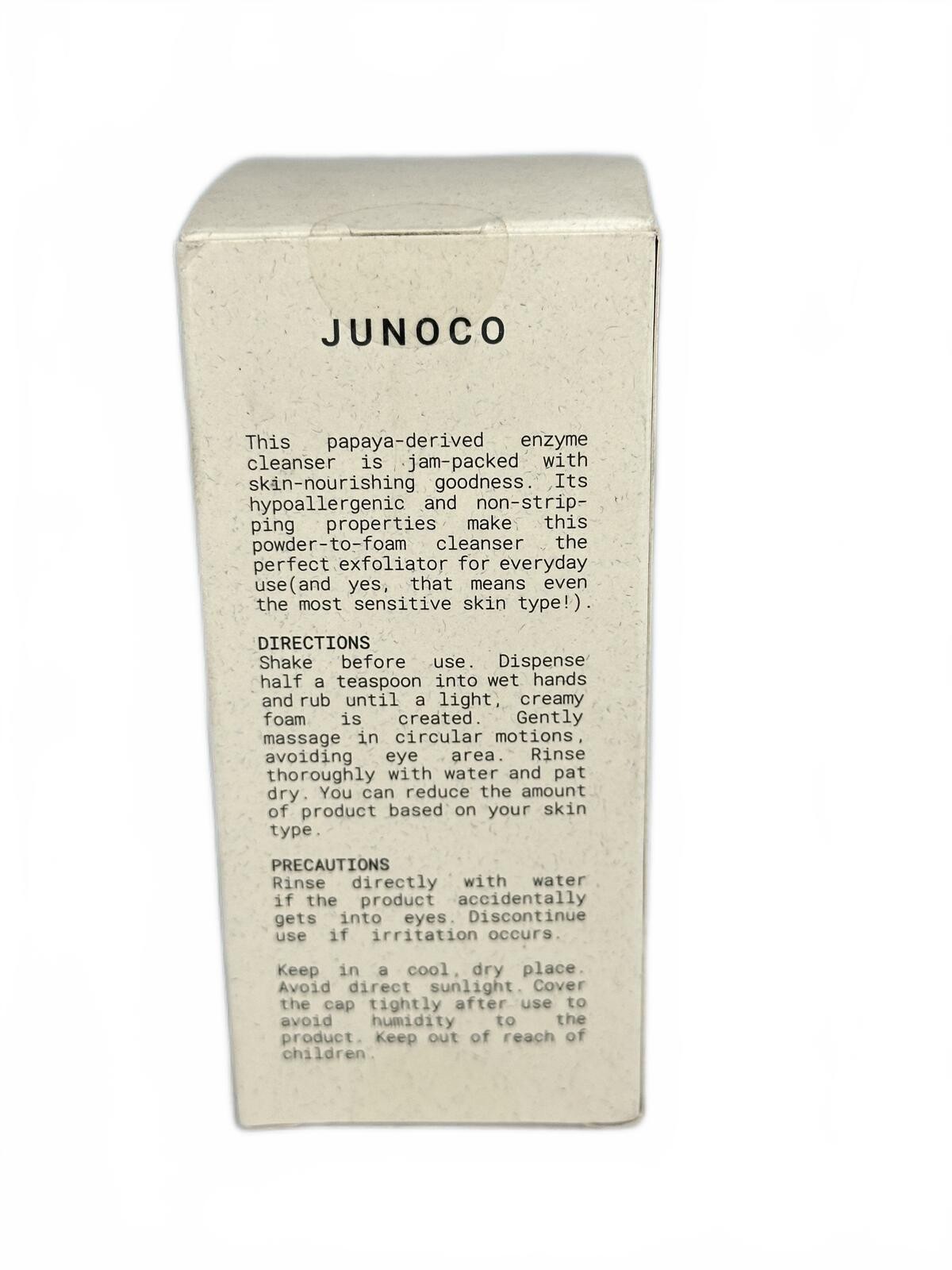 JUNOCO Clarifying Cleansing Powder 35g Rice Enzyme Face Cleanser - photo 3