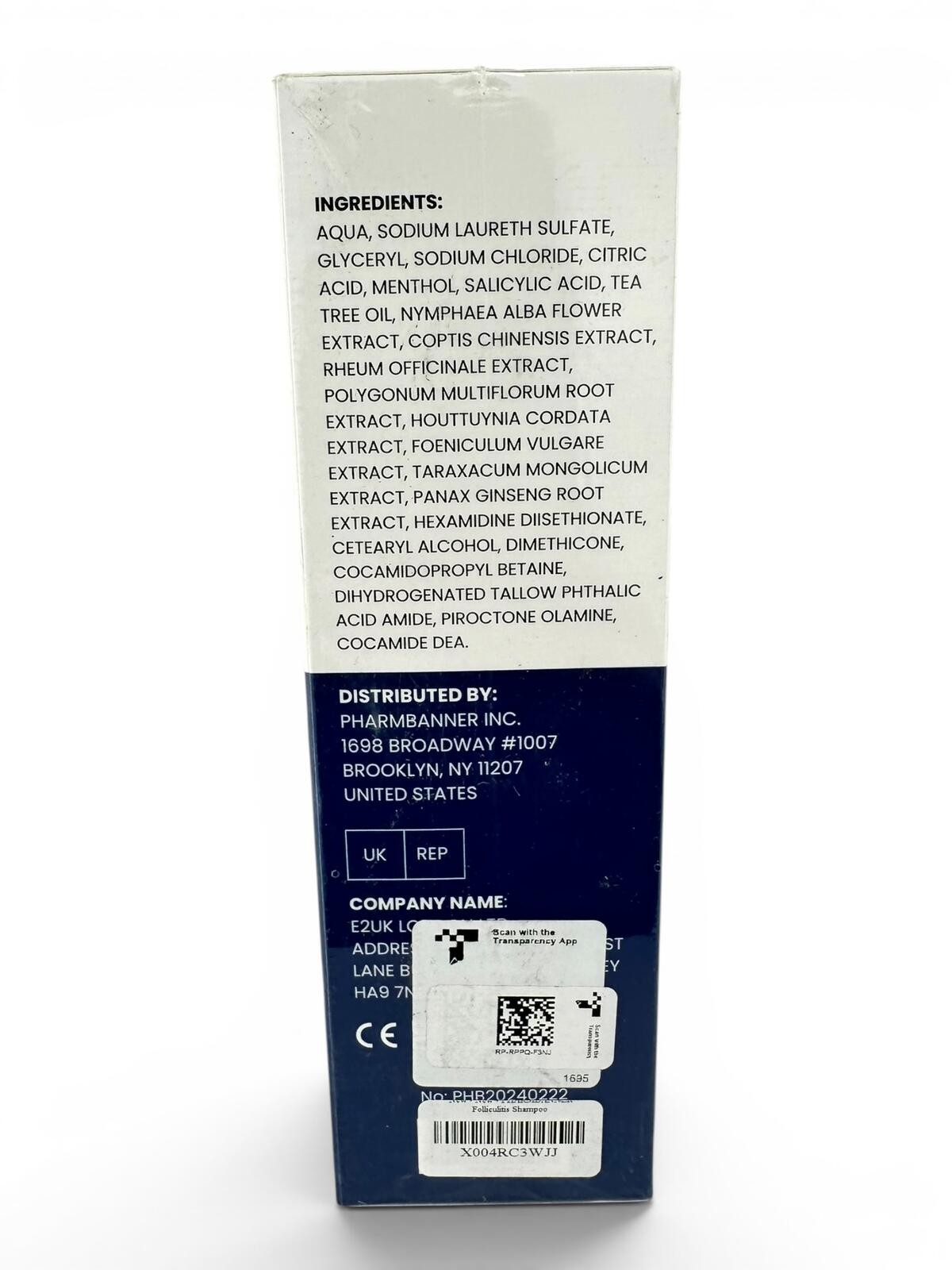 Pharmbanner Extra Fort Folliculite Shampoo 250ml NEW Sealed Exp - photo 4